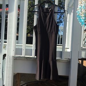 Express Halter Black Dress Size 8, Zipper Back